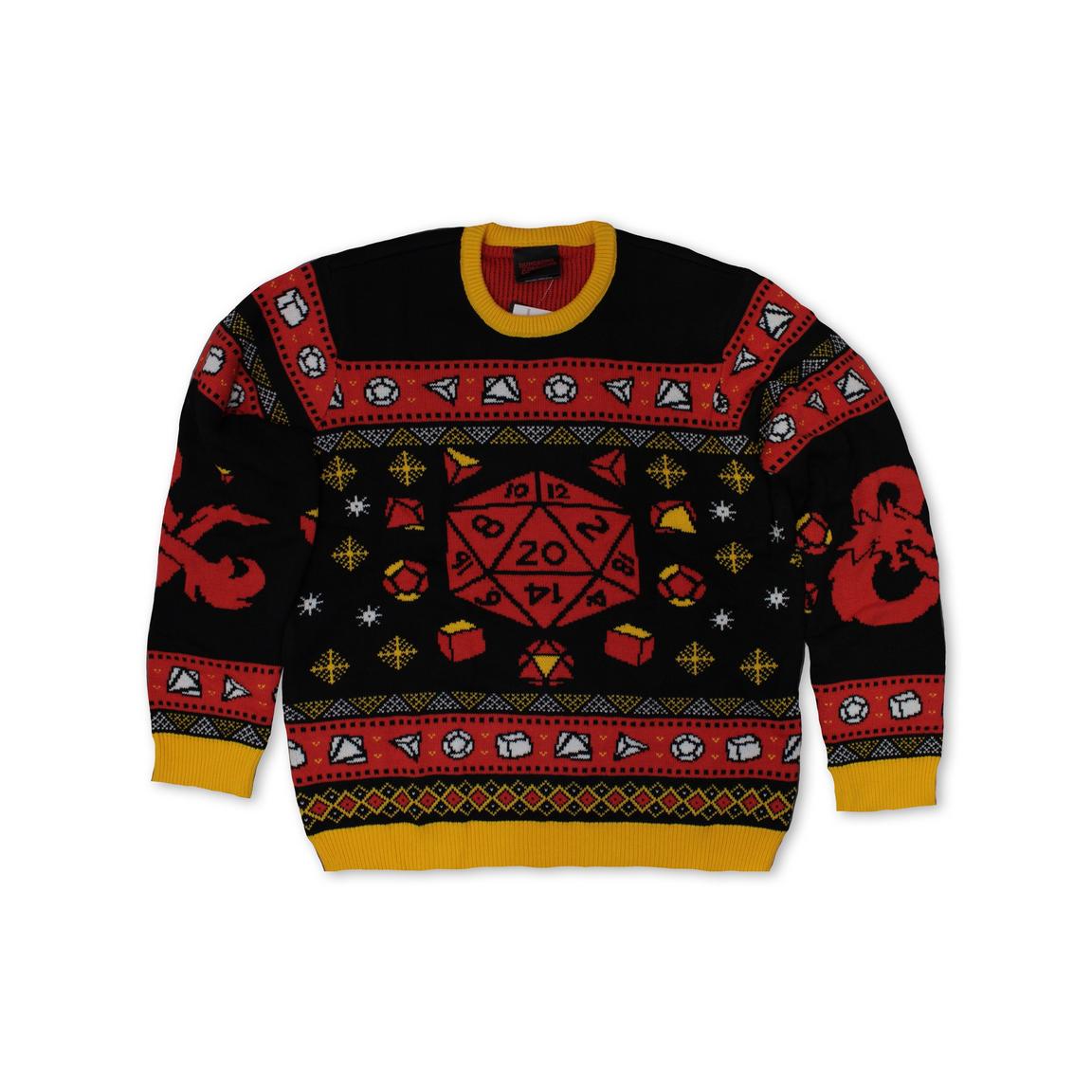 New D&D Dungeons and Dragons Holiday Christmas Sweater