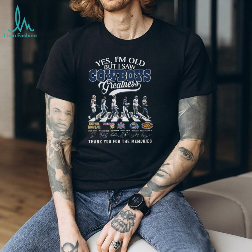Dallas Cowboys Legends Abbey Road Greatness Vintage Shirt