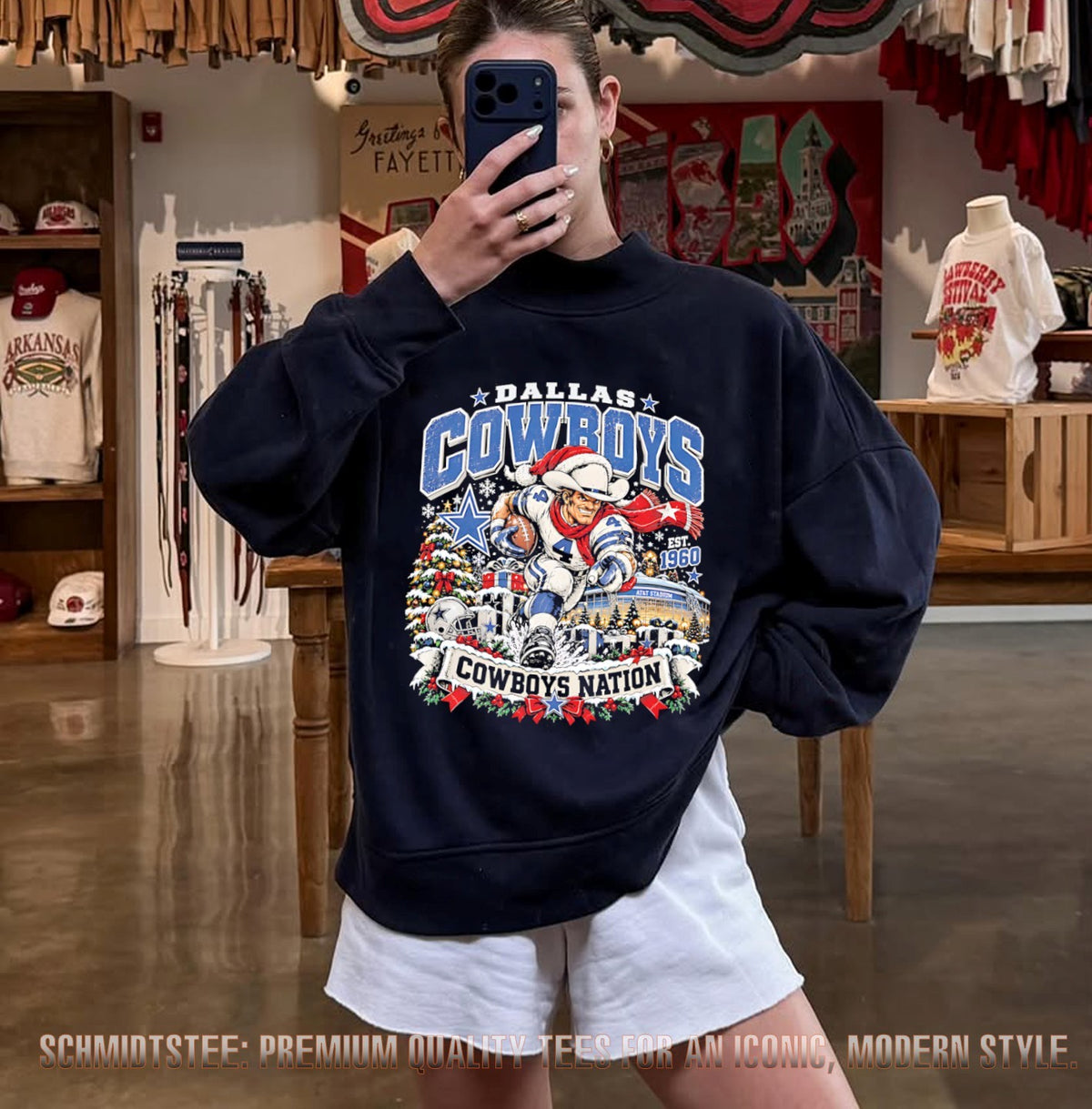 Dallas Cowboys mascot Cowboys Nation Christmas shirt