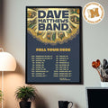 Dave Matthews Band Fall Tour 2026 Home Decor Poster Canvas