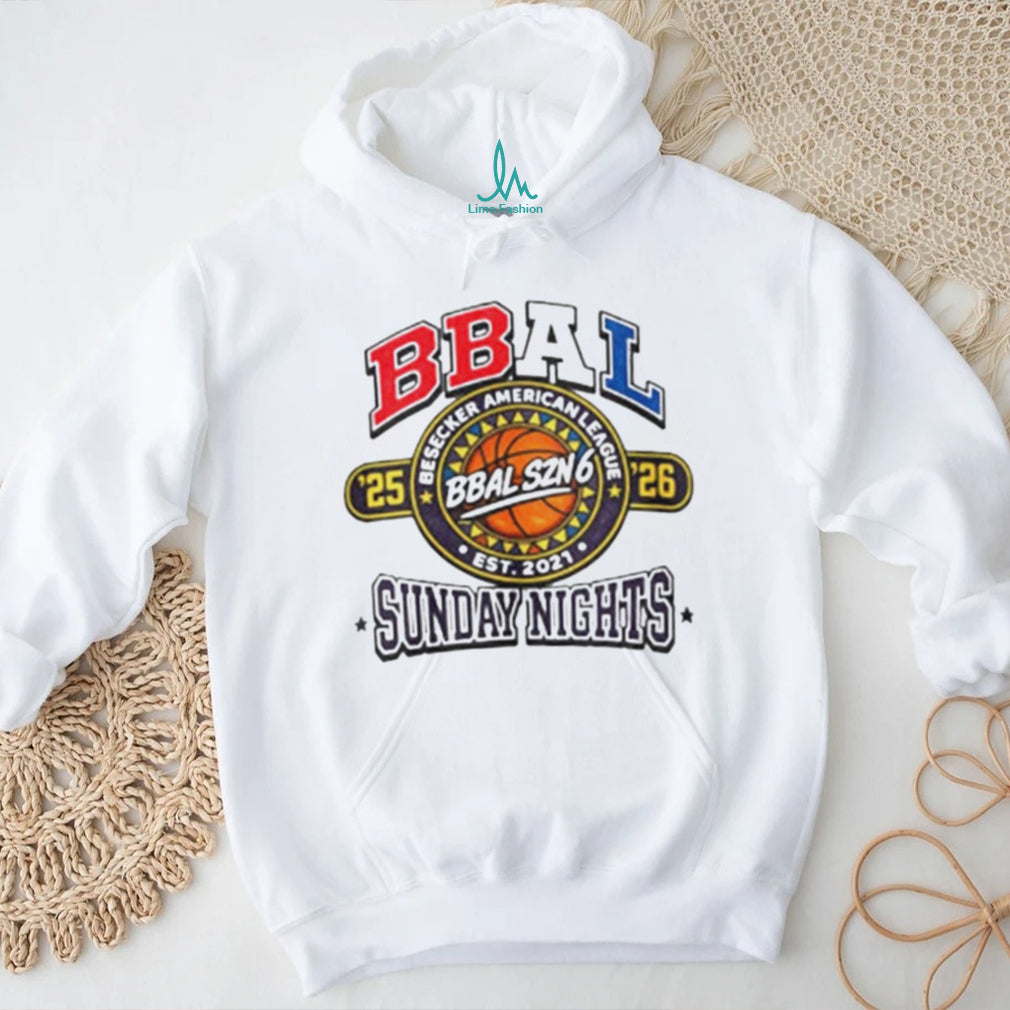 Dave Portnoy with BBAL Sunday Nights 25 26 Shirt
