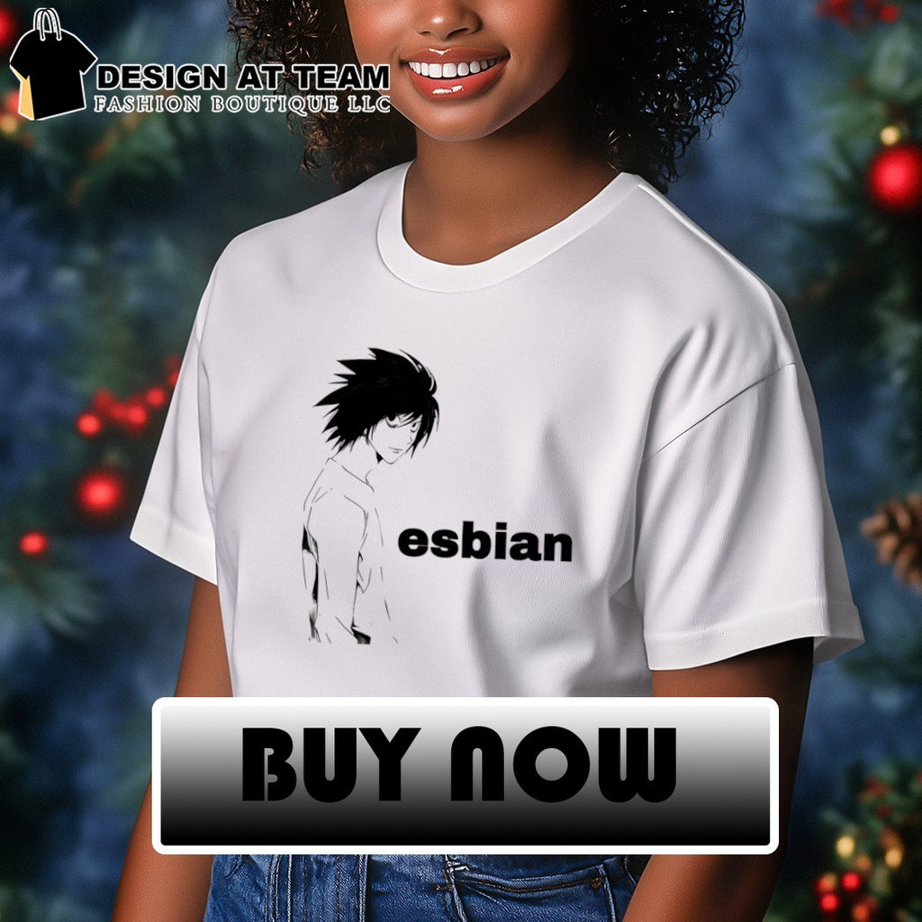 Death Note Esbian Anime cartoon shirt