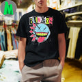 Design Blink-182 Crazy Face Green Teeth T-Shirt