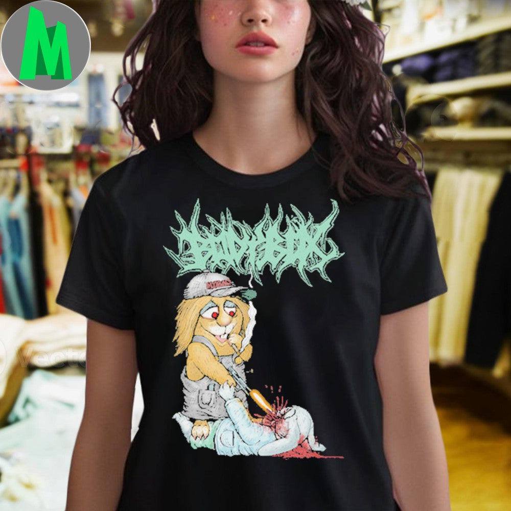 Design Bodybox Critter Brutal Death Metal Graphic T-Shirt
