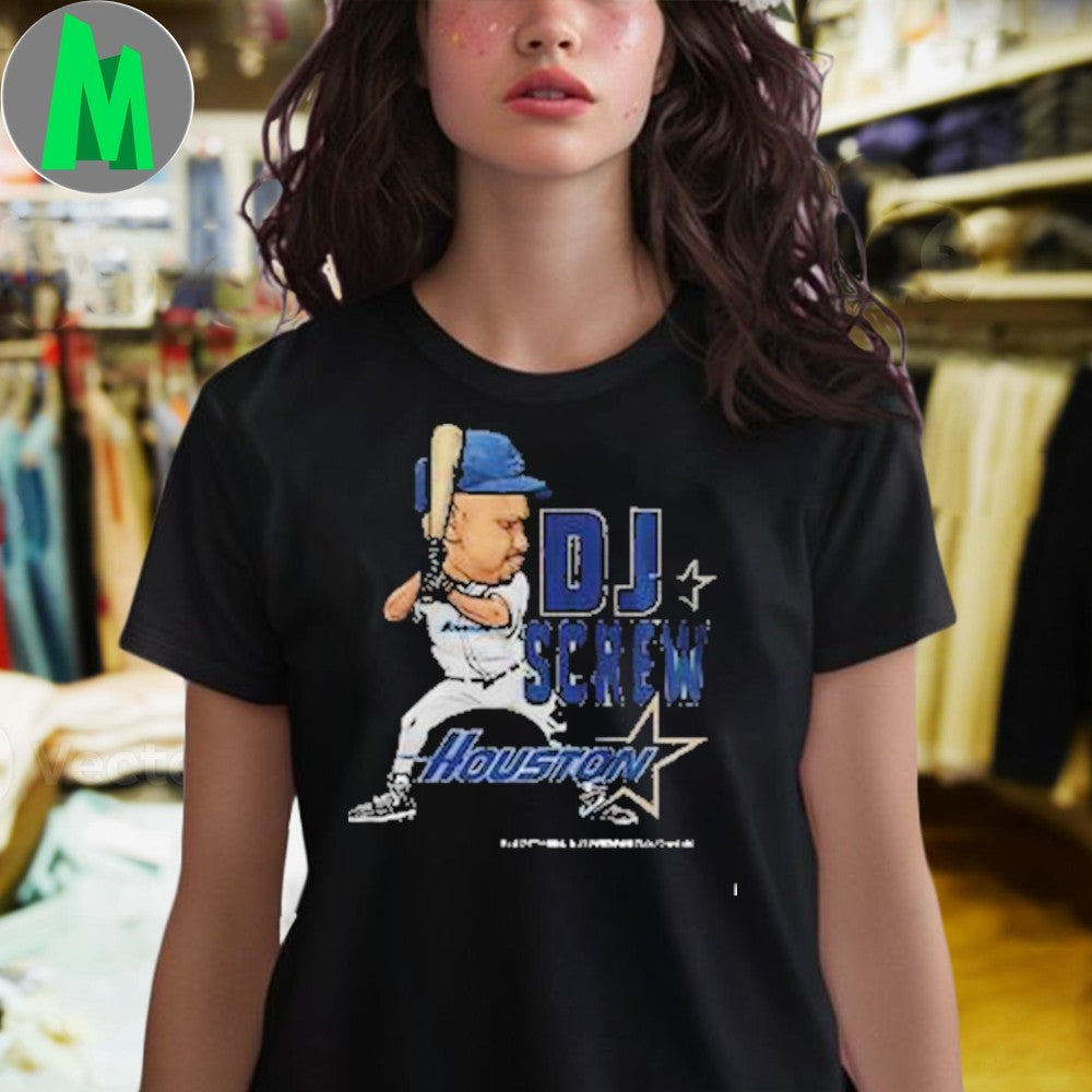 Design DJ Screw Day Houston Baseball Shirt