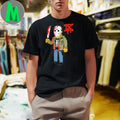 Design Ice Nine Kills Homer Simpson Jason Parody Horror Graphic T-Shirt