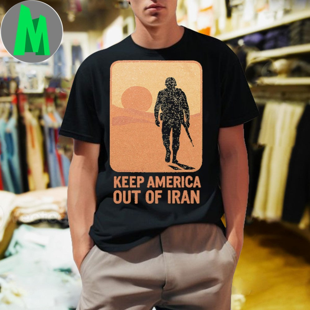 Design Keep America Out Of Iran Shirt