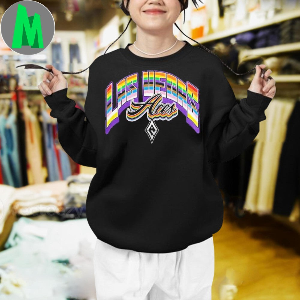 Design Las Vegas Aces 2025 Pride Night Shirt