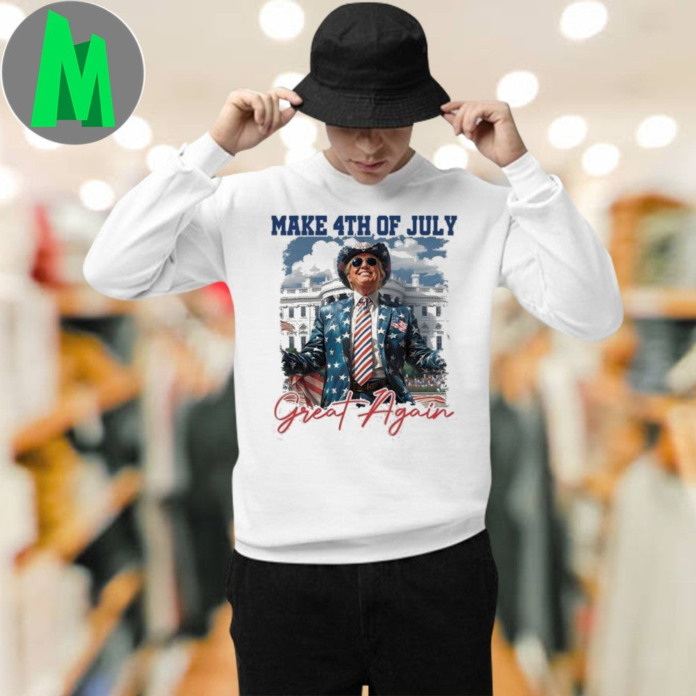 Design Make 4th Of July Great Again Shirt