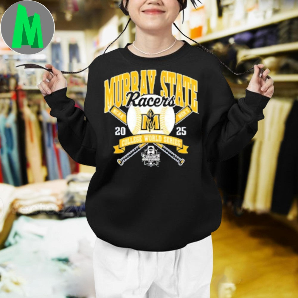 Design Murray State Racers NCAA Men’s College World Series 2025 Graphic T-Shirt