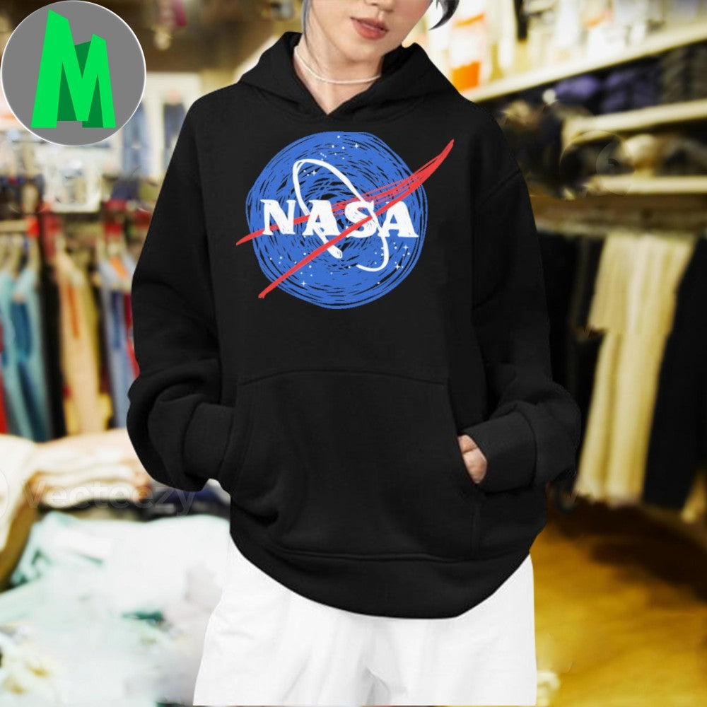 Design NASA Classic Worm Logo Graphic T-Shirt