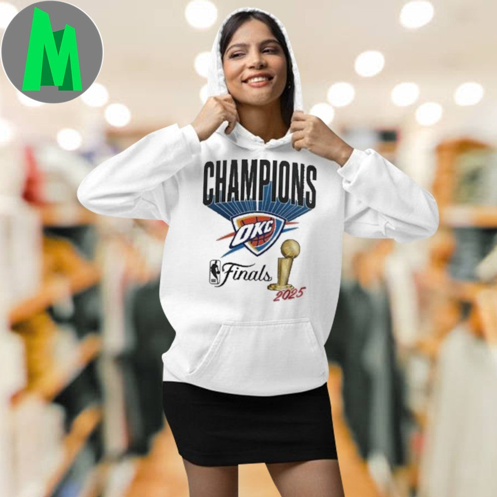 Design Oklahoma City Thunder Champions NBA 2025 Shirt