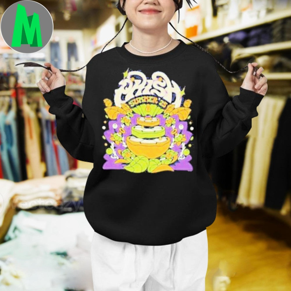 Design Phish Citrus Pucker Summer Tour 2025 T-shirt