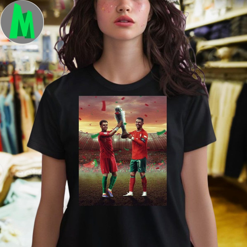 Design Portugal Crowned UEFA Nations League Champions Again In 2025 Germany Tournament Shirt