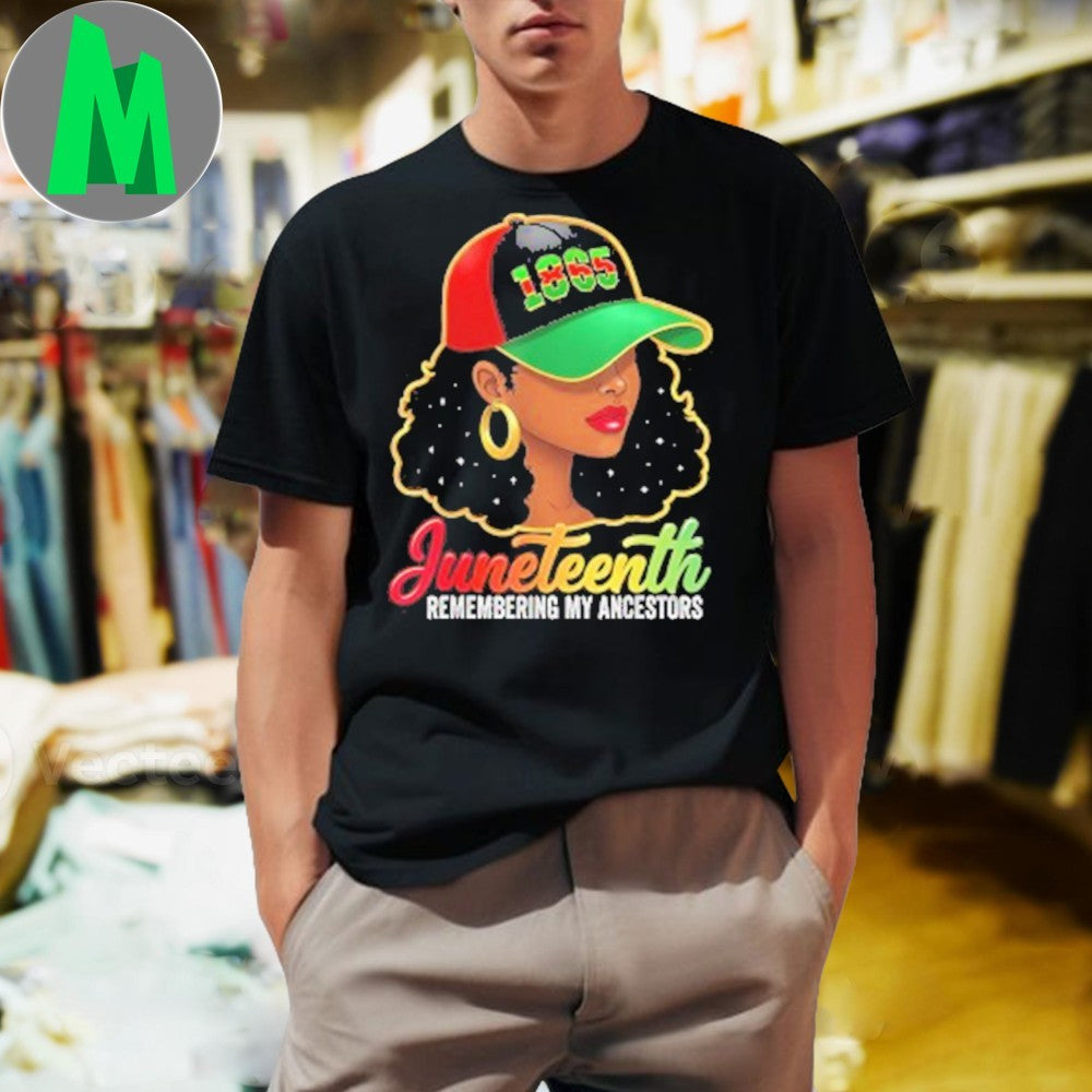 Design Premium 1865 Juneteenth Remembering My Ancestors Shirt