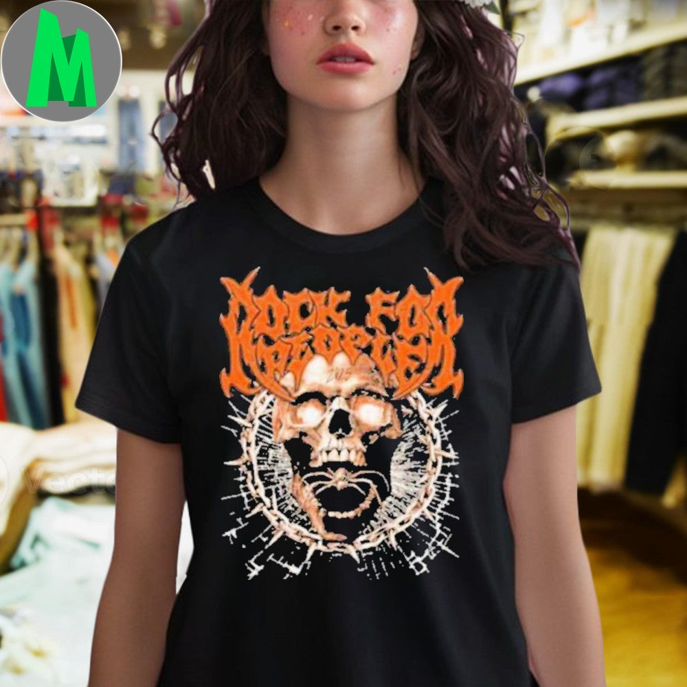 Design Rock For People 2025 Hradec Kralove Czechia From June 11th To 15th Skull Shirt