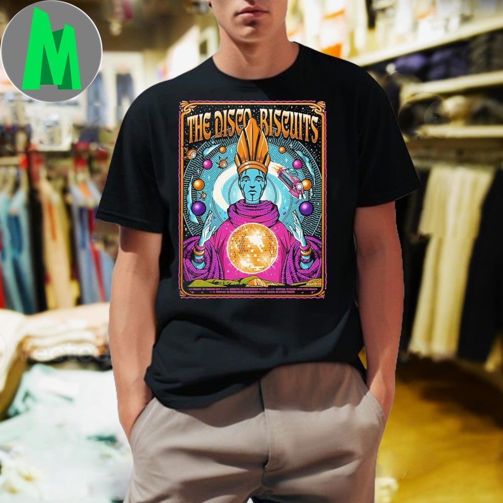 Design The Disco Biscuits Poster For Shows Celebrating 30 Years Schedule Shirt