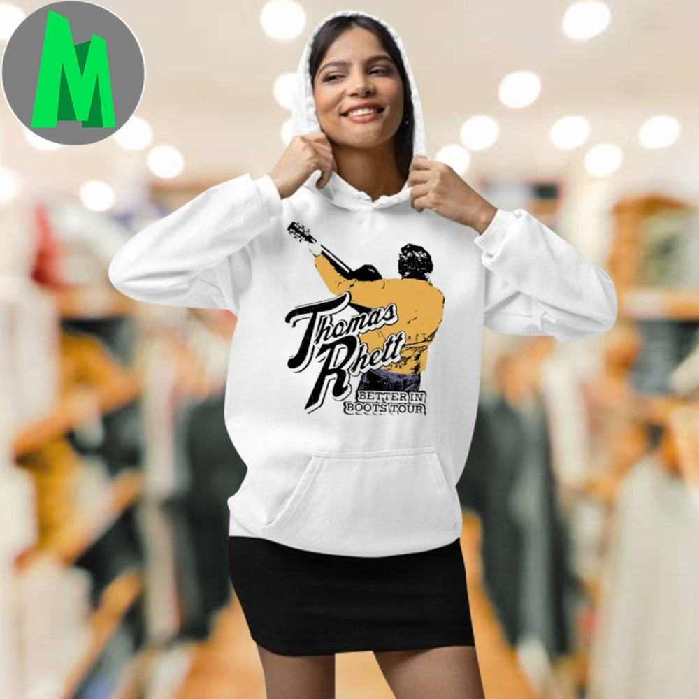 Design Thomas Rhett Better In Boots Tour 2025 Graphic T-Shirt