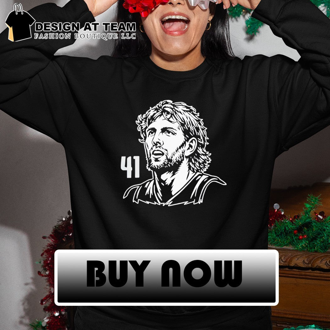 Dirk Nowitzki 41 Dallas Mavericks Basketball NBA 2026 shirt