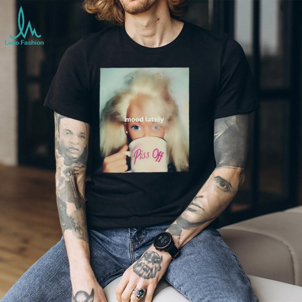 Disguste doll face meme mood lately funny shirt