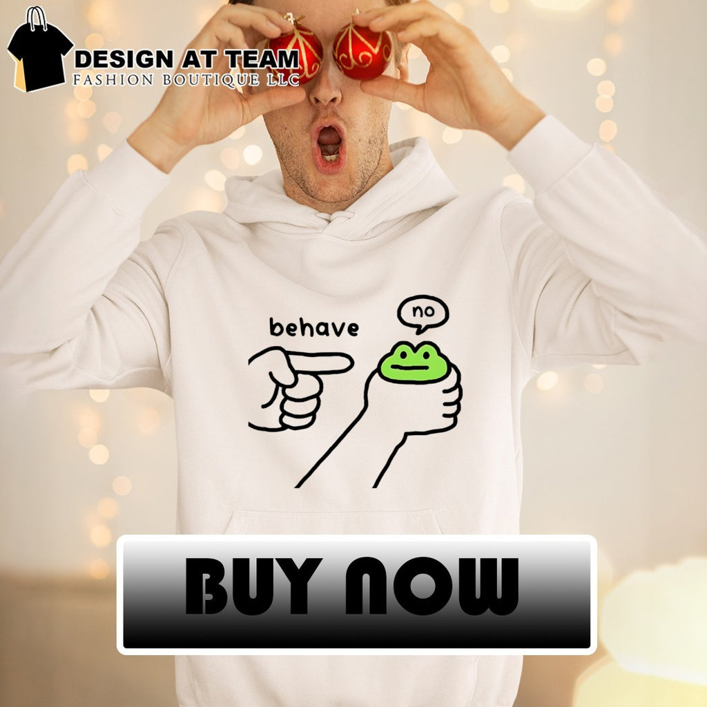 Dishonest frog behave no meme shirt