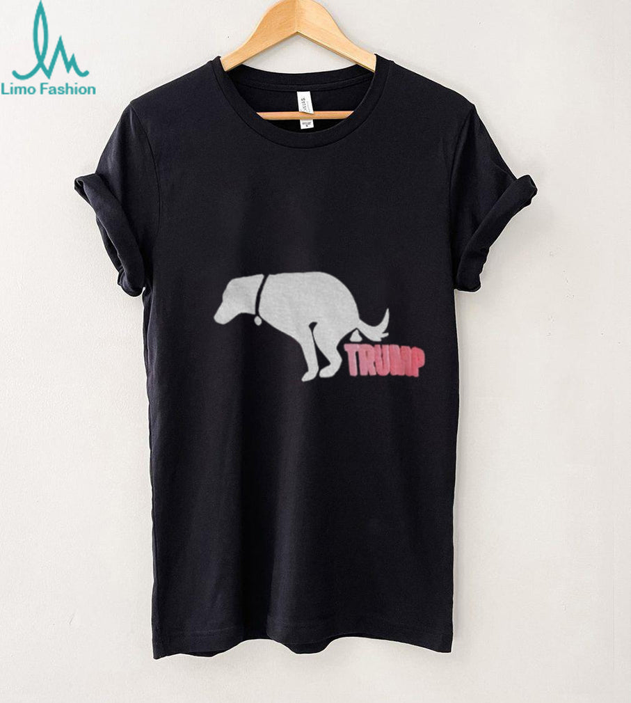 Dog Red Lettering Of Trump Anti Trump Shirt