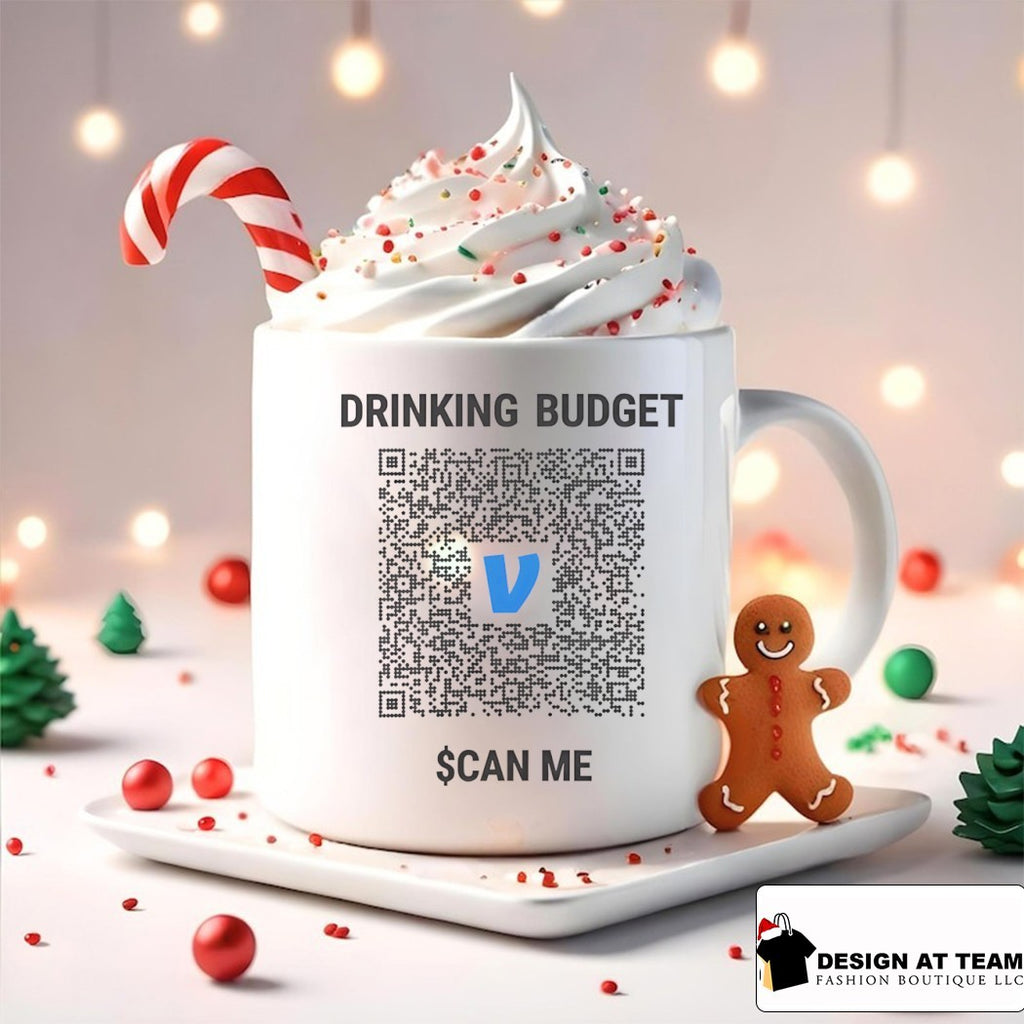 Drinking Budget Can Me QR Code shirt