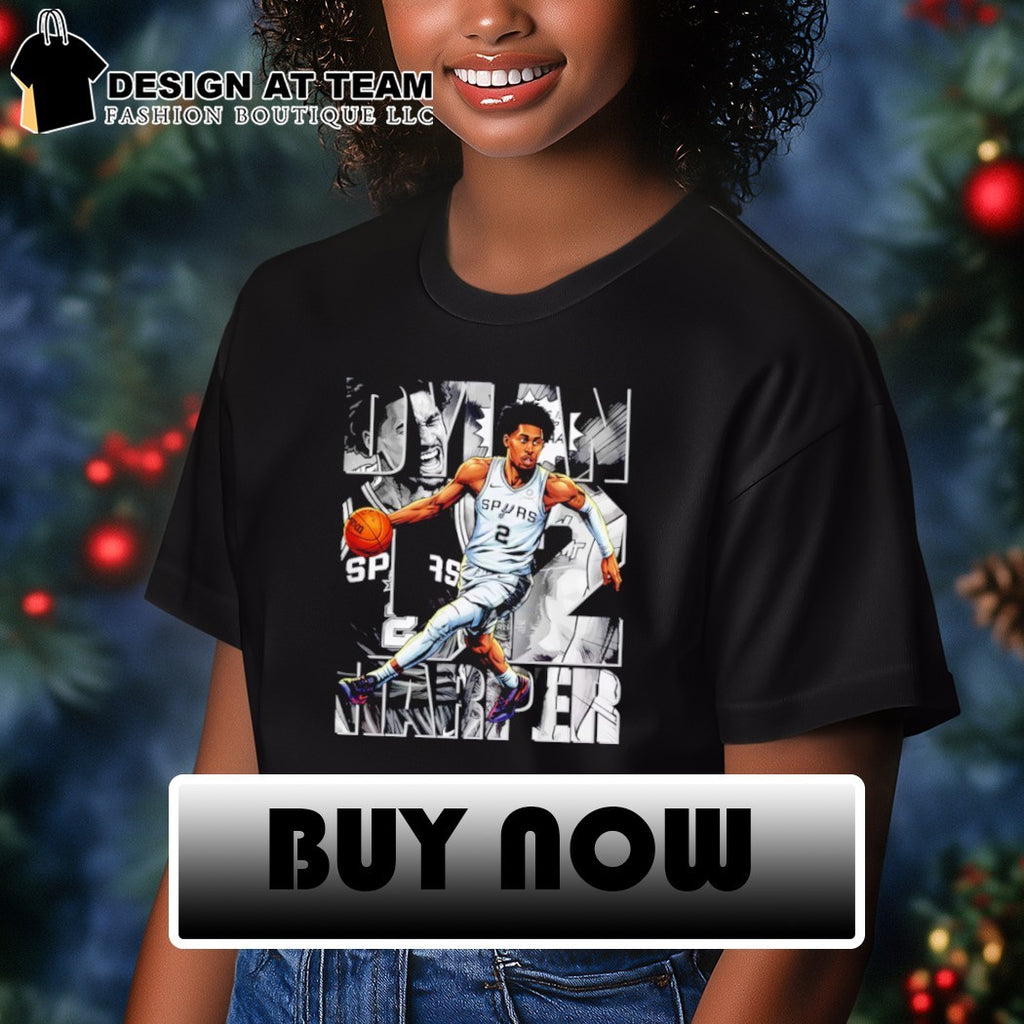 Dylan Harper Comic Image Graphic 02 Spurs shirt