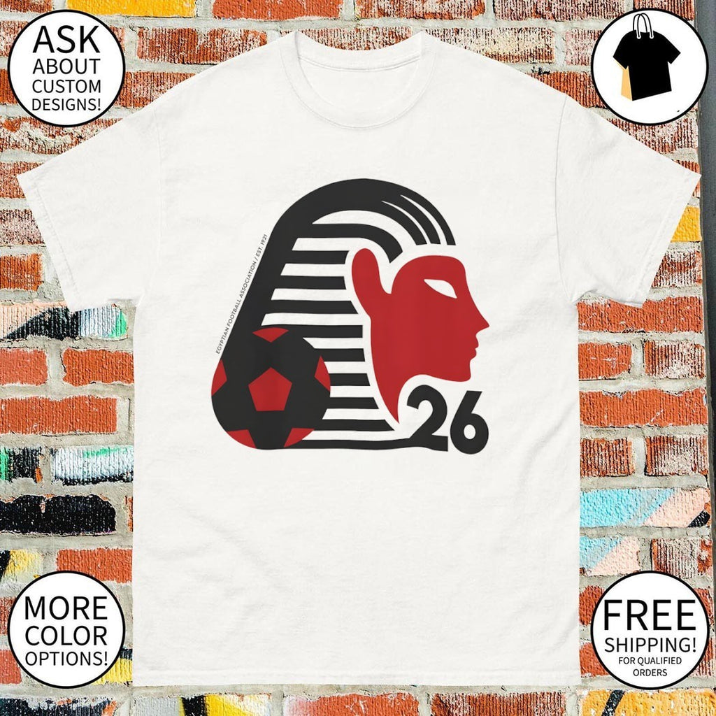 Egypt FC 2026 World Cup National Football logo shirt