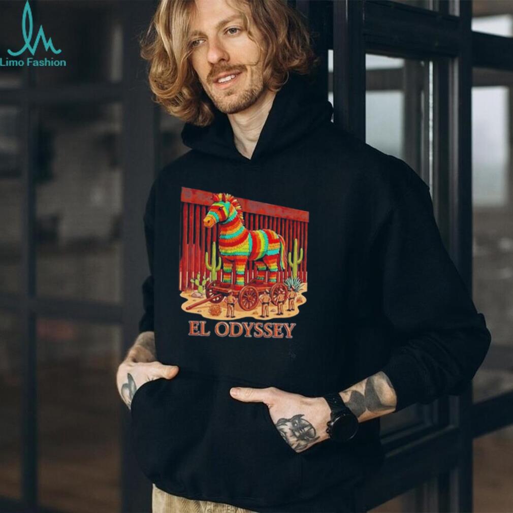 El Odyssey Trojan Horse Border Patrol Pinata shirt