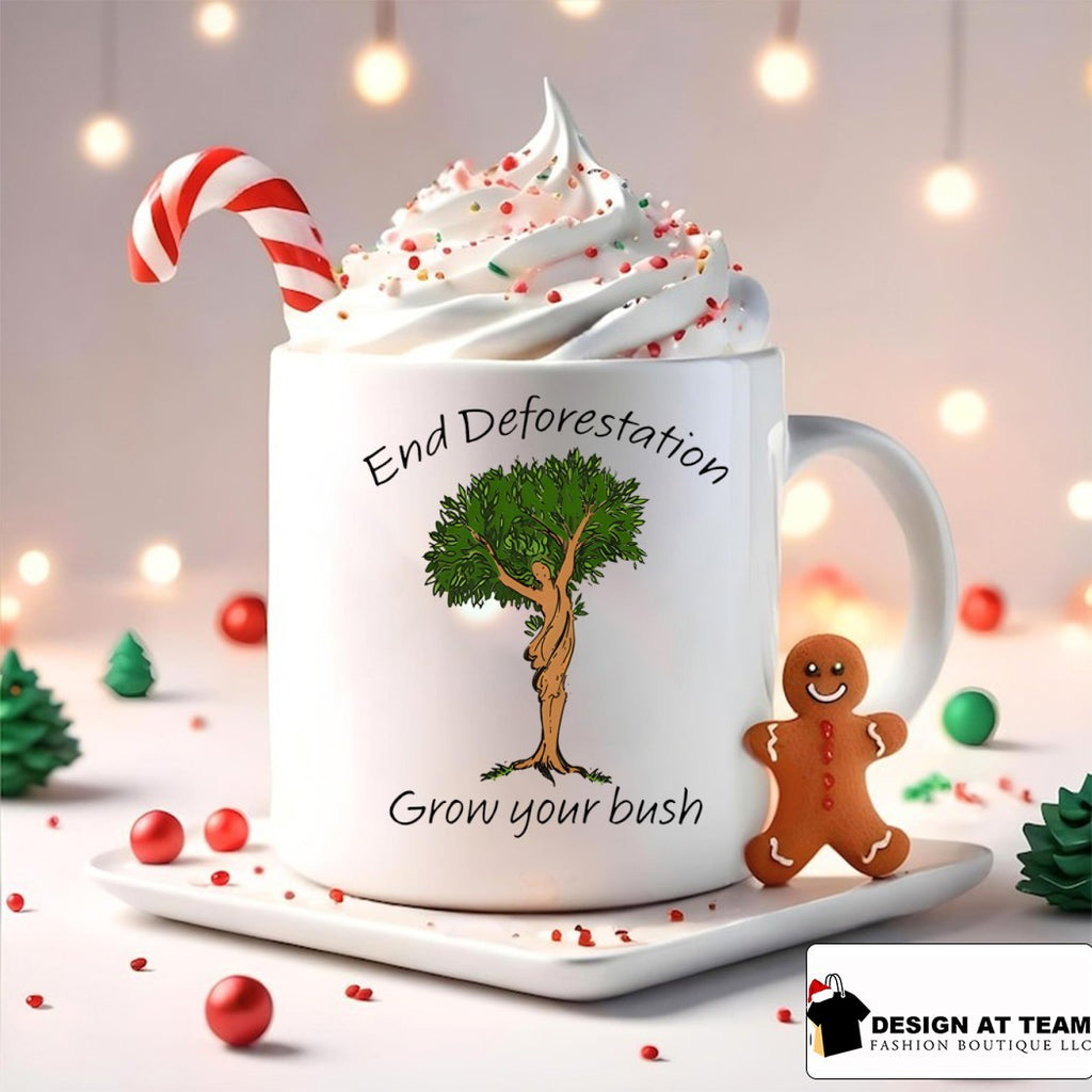 End deforestation grow your bush tree shirt