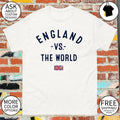 England vs The World England flag shirt