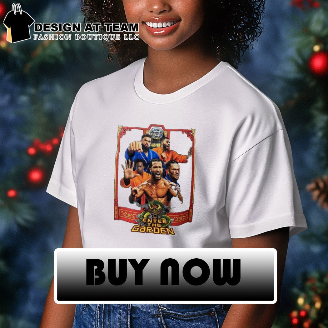 Enter the Garden Graphic Knicks Jalen Brunson Josh Hart OG Anunoby Basketball shirt