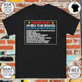 Fascism is not an idea to be debated it’s a set of actions to be fought shirt