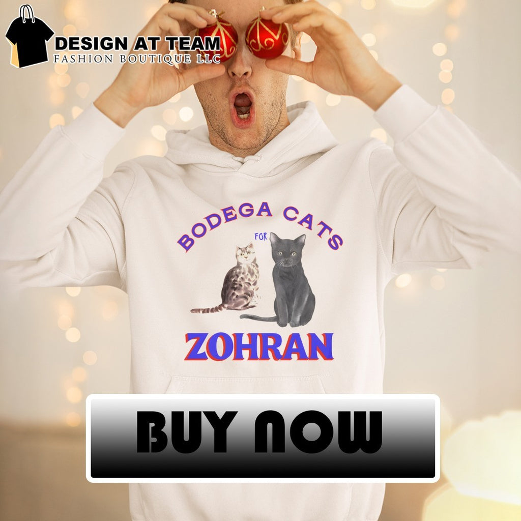 Felines Bodega Cats for Zohran Mamdani political shirt