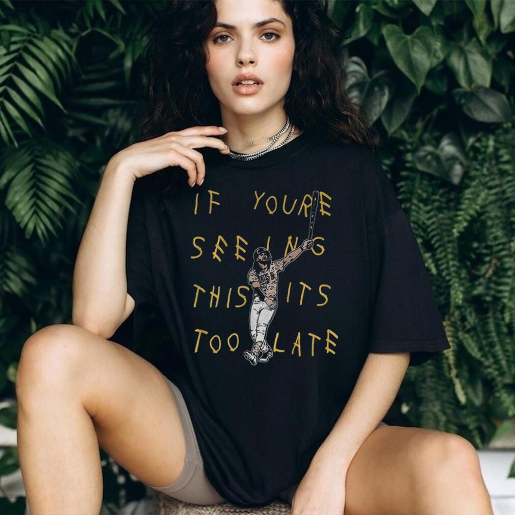 Fernando Tatis Jr El Niño It’s Too Late San Diego shirt