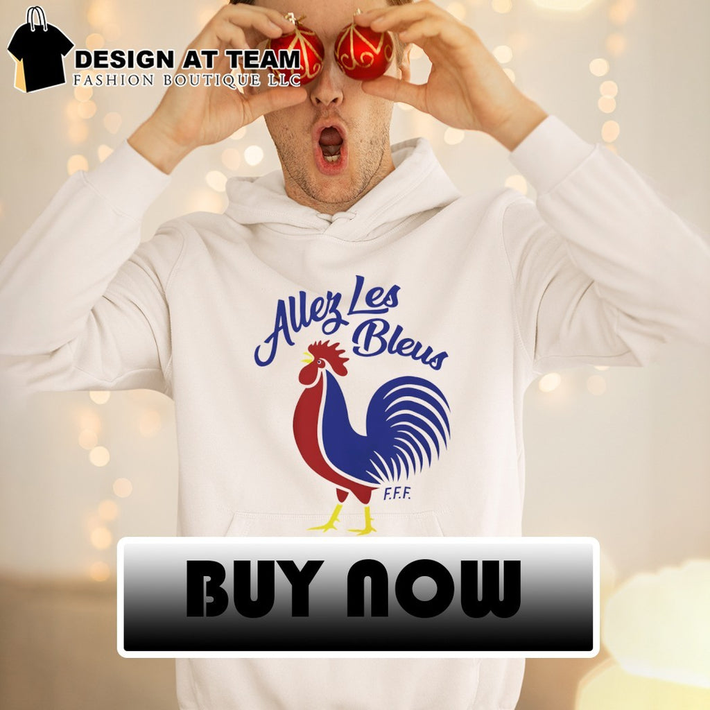 France FC Allez Les Bleus 2026 World Cup National Football logo shirt