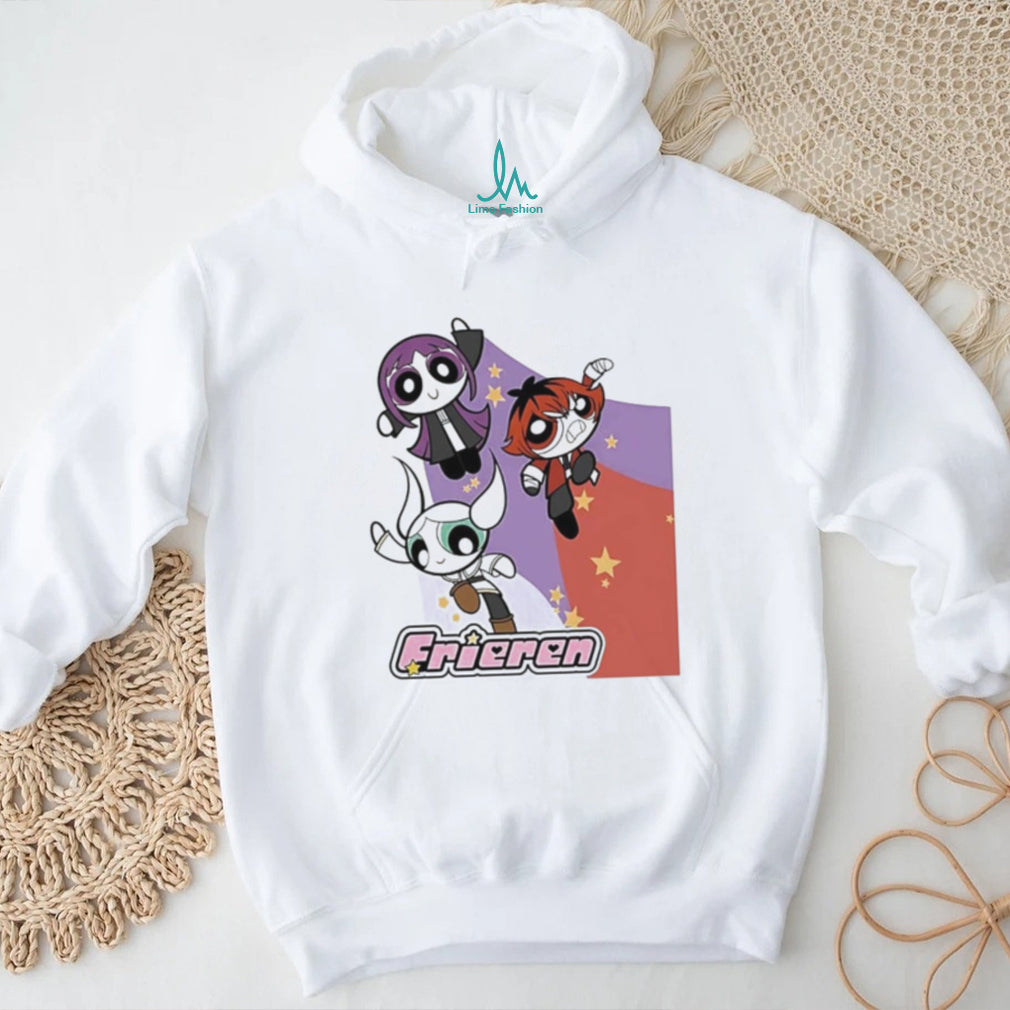 Frieren The Powerpuff Girls shirt