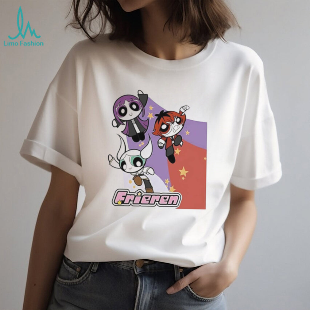 Frieren The Powerpuff Girls shirt