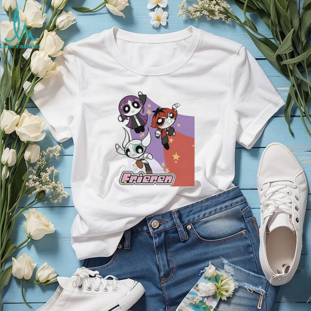 Frieren The Powerpuff Girls shirt