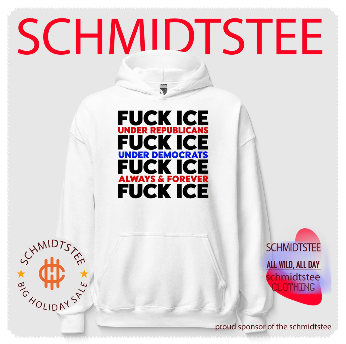Fuck ice under republicans under democrats always and forever shirt