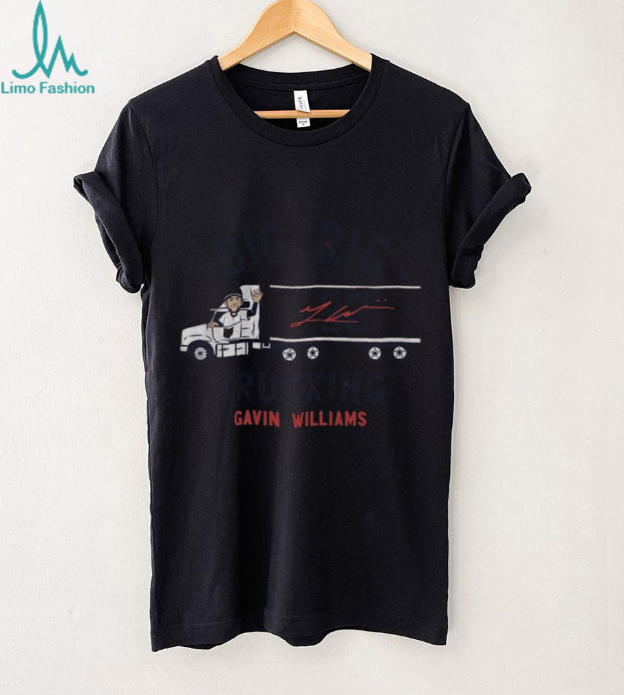 Gavin Williams The Big Rig 32 Cleveland baseball shirt