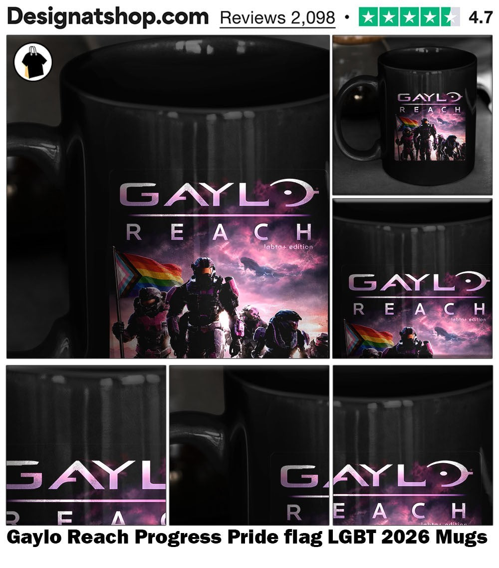 Gaylo Reach Progress Pride flag LGBT 2026 shirt