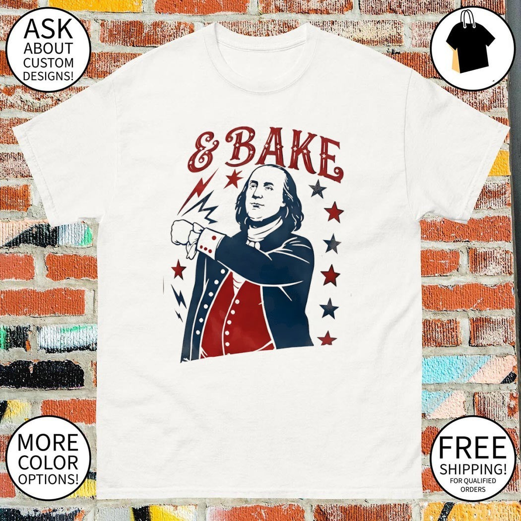 George Washington Bake American 250th 4th of July shirt
