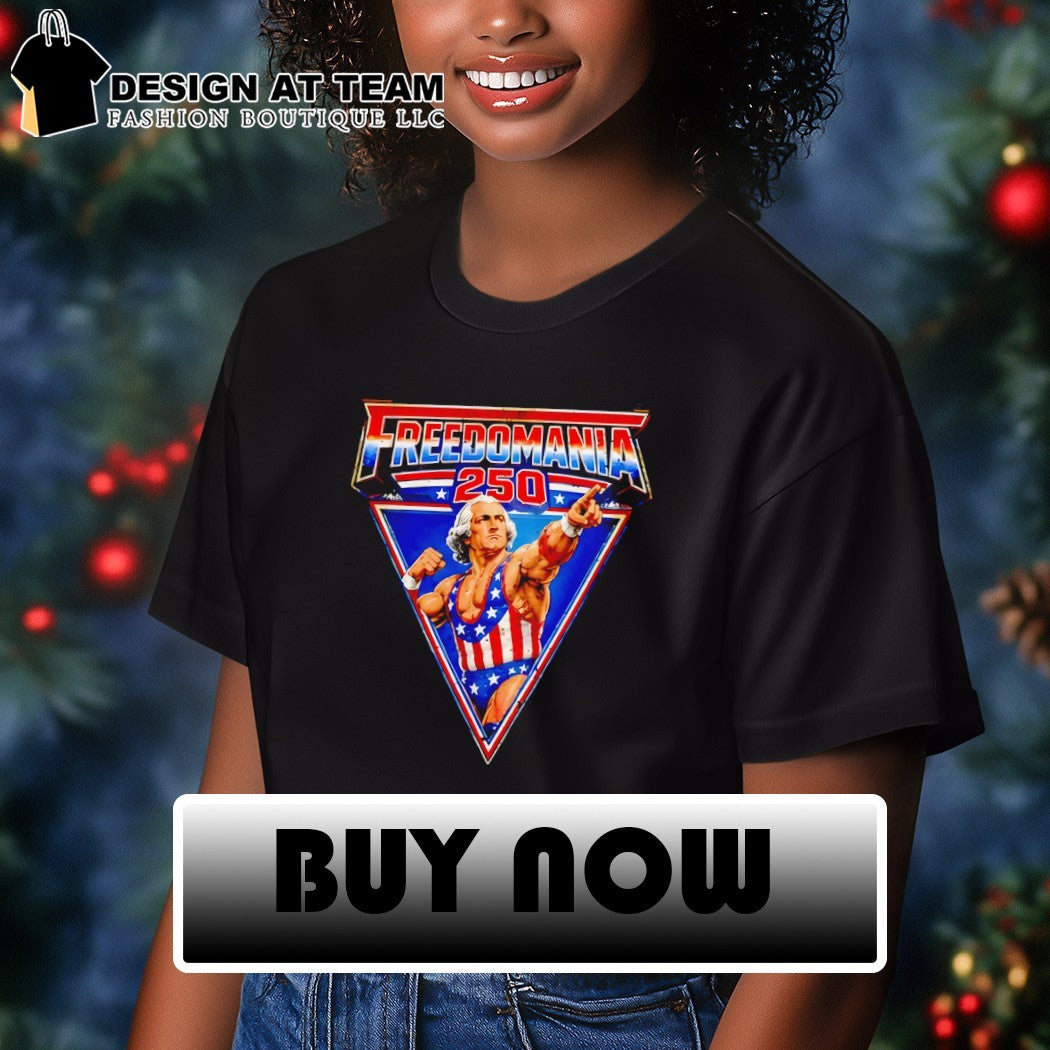 George Washington Wrestling Freedomania 250th Years 4th of July shirt