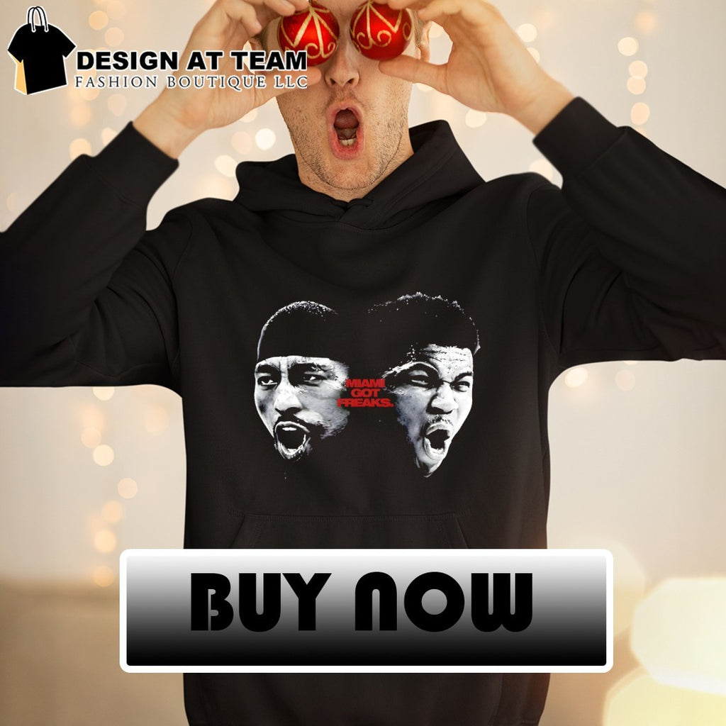 Giannis Antetokounmpo vs Jimmy Butler Miami Got Freaks Miami Heat shirt