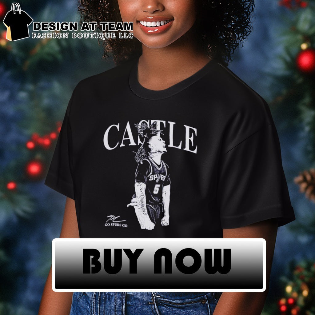 Go Spurs Go Vintage 90’s Stephon Castle San Antonio Basketball shirt