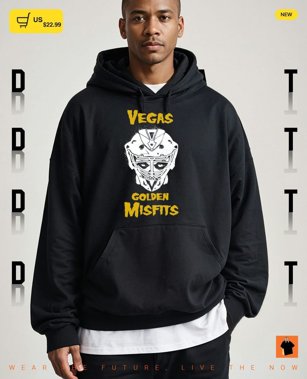 Golden Misfits helmet Vegas Golden Knights NHL Team 2026 shirt
