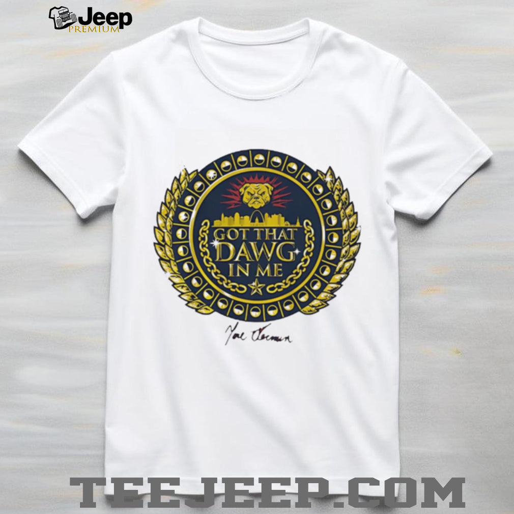 Got That Dawg In Me Gold Seal Mascot Graphic T Shirt