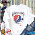Grateful Dead Uncle Sam Skeleton Stealie Moon Playing Cards Shirt